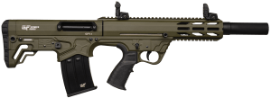 Gforce Arms GFY11220ODG GFY-1 USA 12 Gauge Semi-Auto 3″ 5+1 18.50″ Black Threaded Barrel  OD Green Cerakote Aluminum Receiver w/Picatinny Rail  OD Green Bullpup Polymer Stock  Polymer Grip
