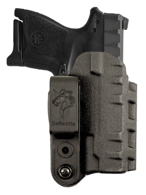 DeSantis Gunhide 137KJ5ZZ0 Slim-Tuk IWB Black Kydex Fits S&W Bodyguard 2.0 Ambidextrous