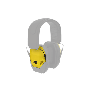 Axil LLC MXPLTY MX Plate  Over the Head Yellow