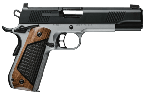 Kimber Mfg Inc 3200399 Custom II Gen II 9mm Luger 9+1 5″ Stainless Deep Crown Barrel KimPro II Black Matte Steel Optic Ready/Serrated Slide Matte Stainless Steel Frame w/Beavertail Black Walnut w/G10 Insert Grip Trijicon RMR Footprint Kimber Mfg Inc 3200399 Custom II Gen II 9mm Luger 9+1 5″ Stainless Deep Crown Barrel KimPro II Black Matte Steel Optic Ready/Serrated Slide Matte Stainless Steel Frame w/Beavertail Black Walnut w/G10 Insert Grip Trijicon RMR Footprint