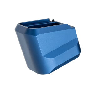Tyrant CNC TDVP9MAGEXBLUE Magazine Extension  Fits H&K VP9/VP40/VP30 5rd Blue Aluminum