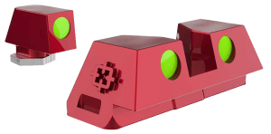 CROSS CRGSS-RD FIBER OPTIC STD HEIGHT GLK RED CROSS CRGSS-RD FIBER OPTIC STD HEIGHT GLK RED