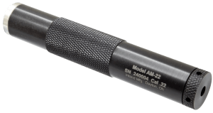 Inland MFG ILMAM22 AM-22  22 Cal 1″ Black Aluminum/Stainless Steel 1/2″x28
