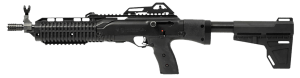 Hi-Point 1095PBRACE 1095P  10mm Auto 10+1 13.25″ Black Threaded Barrel  Black Powdercoat Polymer Receiver w/Picatinny Rail  Black Pistol Brace  Black Plastic Grip