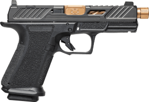Shadow Systems SS-1009-B MR920 Elite Compact Frame 9mm Luger 15+1 4.50″ Bronze TICN Match Grade/Spiral Threaded Barrel Black Nitride Optic Cut/Serrated/Window Cut Slide Black Polymer Frame w/Beavertail & Picatinny Rail Blemished Shadow Systems SS-1009-B MR920 Elite Compact Frame 9mm Luger 15+1 4.50″ Bronze TICN Match Grade/Spiral Threaded Barrel Black Nitride Optic Cut/Serrated/Window Cut Slide Black Polymer Frame w/Beavertail & Picatinny Rail Blemished