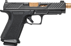 Shadow Systems SS-1025-B MR920L Elite Compact 9mm Luger 15+1 5″ Bronze TICN Match Grade/Spiral Fluted/Threaded Barrel Black Nitride Long/Optic Cut/Serrated/Window Cut Stainless Steel Slide Black Polymer Frame w/Picatinny Rail Blemished Shadow Systems SS-1025-B MR920L Elite Compact 9mm Luger 15+1 5″ Bronze TICN Match Grade/Spiral Fluted/Threaded Barrel Black Nitride Long/Optic Cut/Serrated/Window Cut Stainless Steel Slide Black Polymer Frame w/Picatinny Rail Blemished