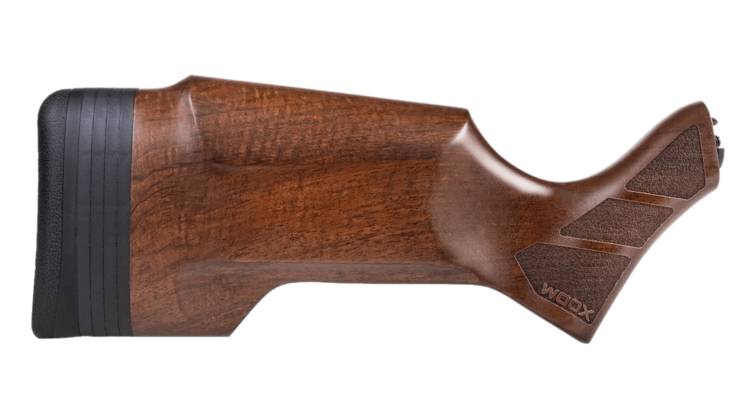 Woox SH.STK012.01 Gladiatore Shotgun Stock Walnut Wood Fits Mossberg 88/500/590 12.25″ OAL Ambidextrous Woox SH.STK012.01 Gladiatore Shotgun Stock Walnut Wood Fits Mossberg 88/500/590 12.25″ OAL Ambidextrous