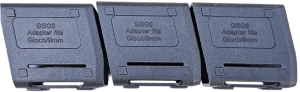 ATI GERMGSG9GLK  Magazine Adapter 9mm Fits Glock Black 3 Pack