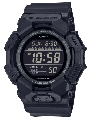 GSHOCK GD0101A1CR DIGITAL MOVEMENT BLACK