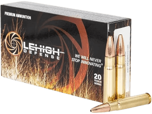 Wilson Combat LA358200CC   358Win 200gr Lehigh Defense Controlled Chaos 20 Per Box/10 Case