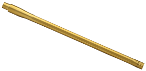 True Precision Inc TP1022TBLG TP/22 16.10″ True Profile Gold 416R Stainless Steel Barrel Fits Ruger 10/22 True Precision Inc TP1022TBLG TP/22 16.10″ True Profile Gold 416R Stainless Steel Barrel Fits Ruger 10/22