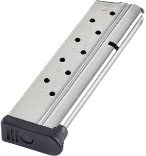 CMC Products MRP9FS10 Range Pro 10+1 9mm Fits 1911 Full Size Stainless/Black Fluoropolymer CMC Products MRP9FS10 Range Pro 10+1 9mm Fits 1911 Full Size Stainless/Black Fluoropolymer