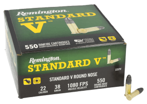 Remington Ammunition R20988   22LR 38gr 550 Per Box/12 Case