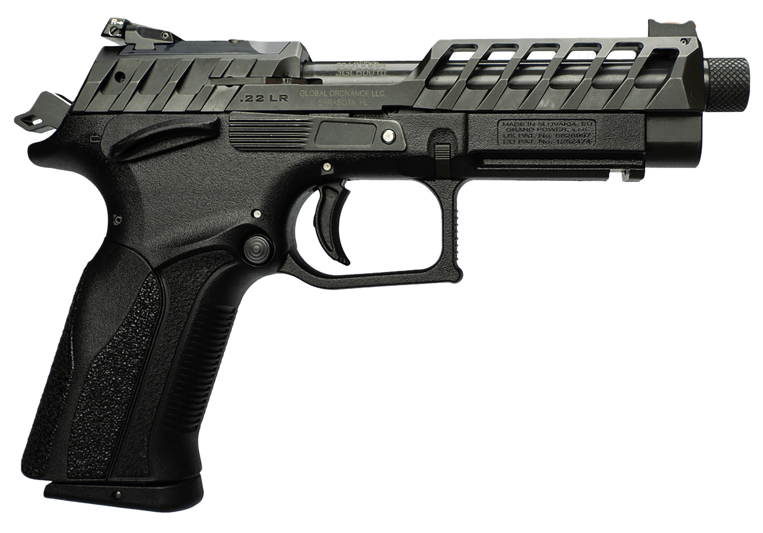 Grand Power 8588005808682 K22 X-Trim Mk23 Full Size Frame 22 LR 10+1 4.25″ Black Steel Barrel Threaded Barrel Black Optic Cut/Serrated Slide Black Polymer Frame w/Accessory Rail Interchangeable Backstrap Grip Grand Power 8588005808682 K22 X-Trim Mk23 Full Size Frame 22 LR 10+1 4.25″ Black Steel Barrel Threaded Barrel Black Optic Cut/Serrated Slide Black Polymer Frame w/Accessory Rail Interchangeable Backstrap Grip