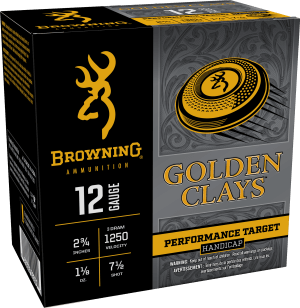 Browning Ammo BGC12HA7 Golden Clays 12Gauge 2.75ā³ 1 1/8oz 7.5Shot 25 Per Box/10 Case Browning Ammo BGC12HA7 Golden Clays 12Gauge 2.75ā³ 1 1/8oz 7.5Shot 25 Per Box/10 Case