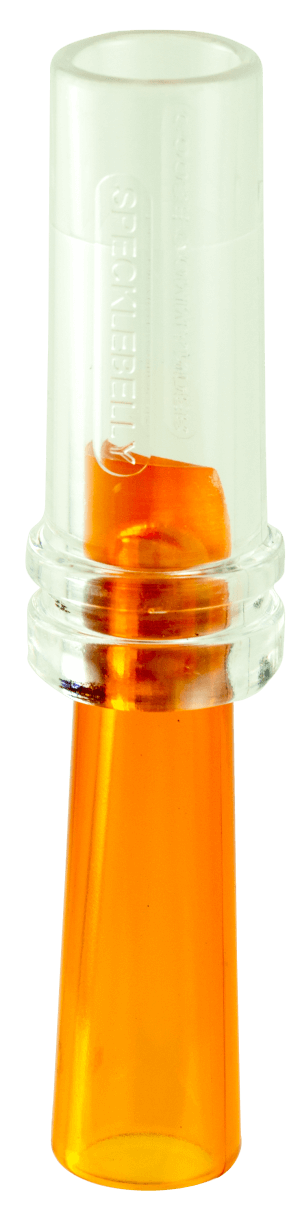 Duck Commander DCSPRCK Specklebelly Single Reed Specklebelly Sounds Attracts Geese Clear/Orange Acrylic Duck Commander DCSPRCK Specklebelly Single Reed Specklebelly Sounds Attracts Geese Clear/Orange Acrylic