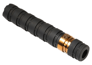 Q LLC SILE9BLACK Erect9r  9mm Luger 1.37″ Black Aluminum w/Stainless Steel Baffles 1/2″-28 tpi