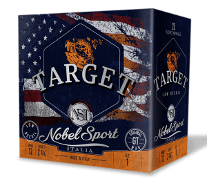 Nobel/eurosports Llc ANSLR185 Target Low Recoil 12Gauge 2.75ā³ 1oz 8.5Shot 25 Per Box/10Case Nobel/eurosports Llc ANSLR185 Target Low Recoil 12Gauge 2.75ā³ 1oz 8.5Shot 25 Per Box/10Case