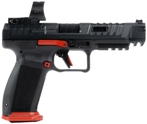 Canik HG6610RV-N SFx Rival Full Size Frame 9mm Luger 18+1 5ā³ Black Steel Barrel Black Steel Optic Ready/Ported/Serrated Slide Black w/Red Accents Polymer Frame w/Picatinny Rail Interchangeable Backstrap Grip MeCanik M03 Red Dot Canik HG6610RV-N SFx Rival Full Size Frame 9mm Luger 18+1 5ā³ Black Steel Barrel Black Steel Optic Ready/Ported/Serrated Slide Black w/Red Accents Polymer Frame w/Picatinny Rail Interchangeable Backstrap Grip MeCanik M03 Red Dot