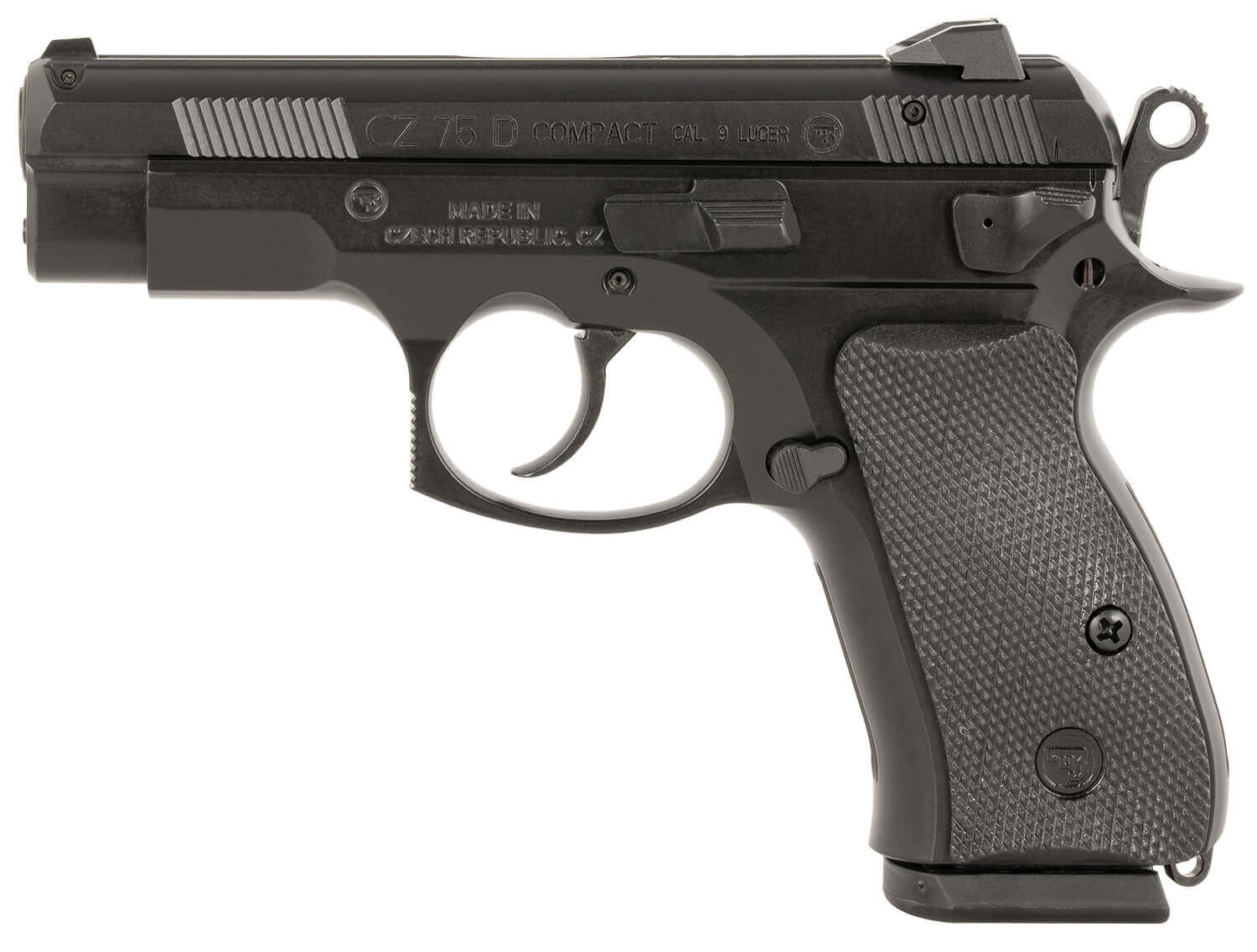 CZ-USA 01132 CZ 75 D 50th Anniversary Compact Frame 9mm Luger 10+1 - Image 3