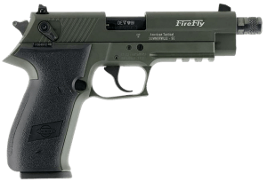 GSG GERG2213TFFGA FireFly 22 LR 13+1 4.90ā³ Black Threaded Barrel Green Aluminum Serrated Slide Green Aluminum Frame w/Picatinny Rail Textured Grip GSG GERG2213TFFGA FireFly 22 LR 13+1 4.90ā³ Black Threaded Barrel Green Aluminum Serrated Slide Green Aluminum Frame w/Picatinny Rail Textured Grip