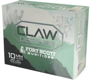 Fort Scott Munitions 10MM-190-SCV2 Claw Defense 10mm 190gr Solid Copper Spun 20 Per Box/25 Case Fort Scott Munitions 10MM-190-SCV2 Claw Defense 10mm 190gr Solid Copper Spun 20 Per Box/25 Case