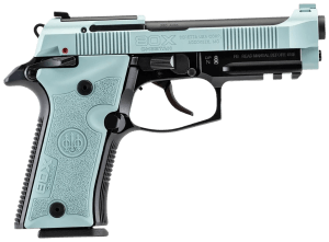 Beretta USA SPEC0715A 80X Cheetah Tactical Micro-Compact Frame 380 ACP 10+1 4.40″ Black Threaded Barrel  Blue Steel Optic Ready/Serrated Slide  Blue Aluminum Frame w/Beavertail & Picatinny Rail  Vertec Grip