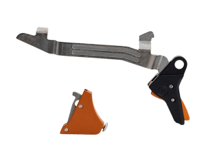 Timney Triggers ALPHAGLOCK5ORANGE Alpha Competition  9mm/40 S&W Orange Fits Glock Gen5