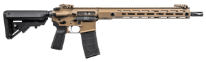Watchtower Firearms RDR556-16-FDE Raider  5.56 NATO 30+1 16″ Black Nitride Flat Dark Earth Cerakote Barrel  Aluminum Receiver w/Picatinny Rail  Adjustable Black Polymer Stock  B5 Grip  Ambidextrous