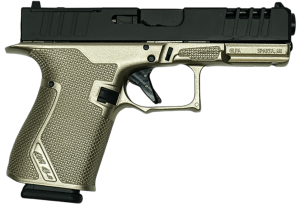 Great Lakes Firearms GL19GPLT Striker Compact Frame 9mm Luger 15+1 4" Black Nitride Barrel Optic Cut/Serrated/Window Cut Slide Polymer Frame RMR Footprint Ambidextrous