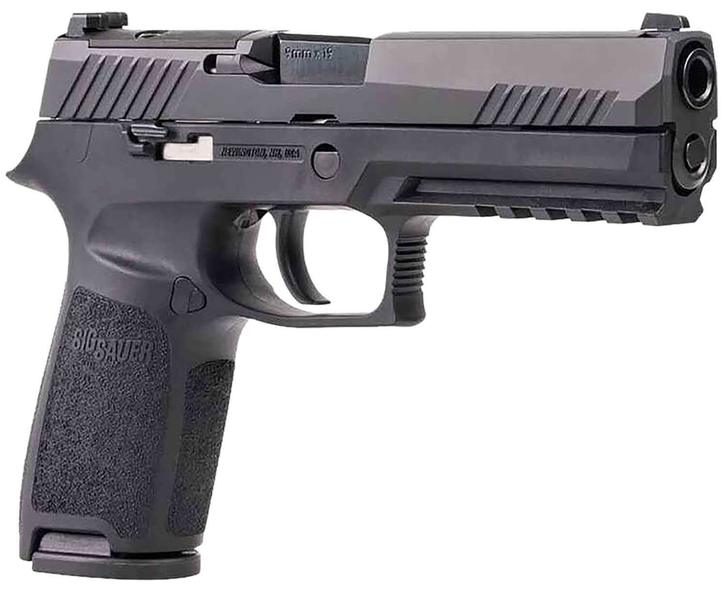 Sig Sauer 320F9BSSPRS P320 w/Optic Full Size Frame 9mm Luger 17+1 4.70" Black DLC Carbon Steel Barrel Black Nitron Stainless Steel Optic Ready/Serrated Slide Black Stainless Steel Frame w/Picatinny Rail Polymer Grip Sig ROMEO-RS Pro Sig PRO RX Footpr - Image 3