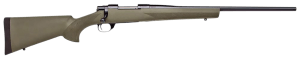 Howa HGR72133 1500 Hogue 243 Win 5+1 22″ Black Heavy Barrel  Black Stainless Steel Drilled & Tapped Receiver  Green Hogue OverMolded Synthetic Stock  Right Hand