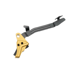 Tyrant CNC TDG43TRIGGOLDBLKBAR I.T.T.S  Gold/Black Fits Glock 43/43x/48