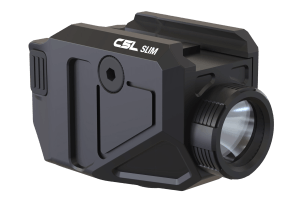 Viridian 9300049 C5L Slim C Series Black Glock 43X/48 MOS 550 Lumens Green Laser 25 Yards Day/1 Mile Night Beam Rail Mount