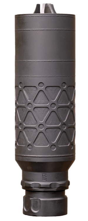Rugged Suppressors AXL762 Axial Suppressor 7.62mm 1.98″ Black Stainless Steel 5/8″x24