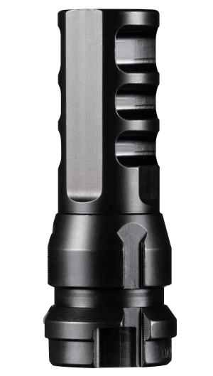 Dead Air DA106 KeyMo Muzzle Brake Black Nitride 4140 HT Alloy Steel M18X1.5 Threads 338 Cal