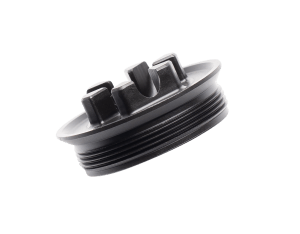 Dead Air RXD206 Flash Hider Front Cap  5.56mm Fits 0.53″ Long Stainless Steel Black Nitride