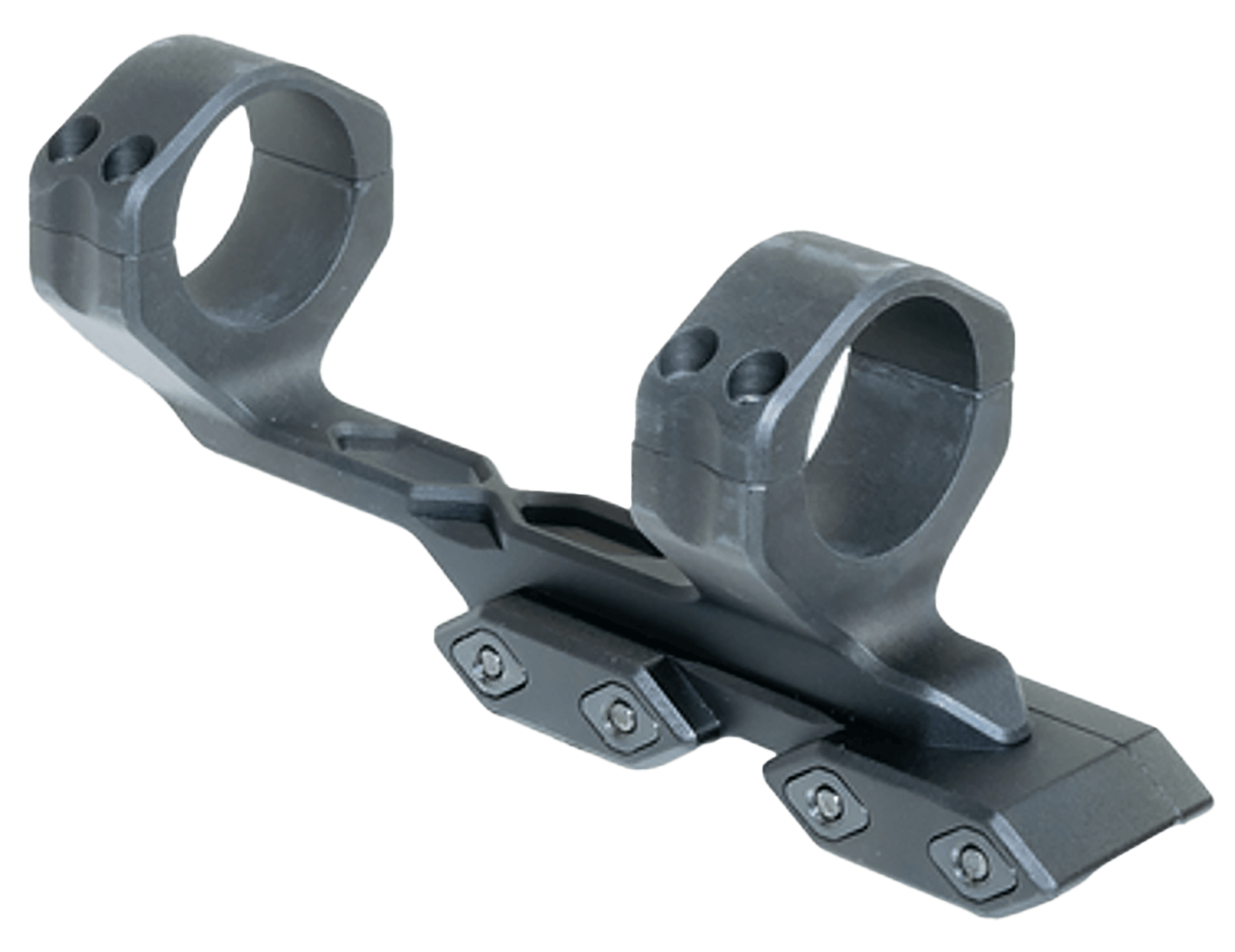 Timber Creek Outdoors E1CSM1BL20MOA Enforcer Cantilever Scope Mount Picatinny Rail Black Aluminum 20 MOA