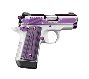 Kimber Mfg Inc 3300214 Micro 9 9mm Luger 7+1 3.15″ Stainless Ramped Steel Barrel Purple PVD w/Border Engraving Stainless Steel Serrated Slide Kimpro II Silver Aluminum Frame Black/Purple G10 Grip Kimber Mfg Inc 3300214 Micro 9 9mm Luger 7+1 3.15″ Stainless Ramped Steel Barrel Purple PVD w/Border Engraving Stainless Steel Serrated Slide Kimpro II Silver Aluminum Frame Black/Purple G10 Grip