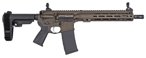 LWRC ICMKIIP5PBC12SBA3 Individual Carbine MKII 223 Rem/5.56 NATO 12.70″ Black Nitride Threaded Barrel M-LOK Handguard Patriot Brown Receiver w/Picatinny Rail Black Polymer SB Tactical SBA3 Brace Black Polymer Grip LWRC ICMKIIP5PBC12SBA3 Individual Carbine MKII 223 Rem/5.56 NATO 12.70″ Black Nitride Threaded Barrel M-LOK Handguard Patriot Brown Receiver w/Picatinny Rail Black Polymer SB Tactical SBA3 Brace Black Polymer Grip