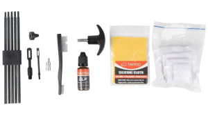 Tapco TAP22082  Universal Cleaning Kit 22 Cal 12 Gauge Black
