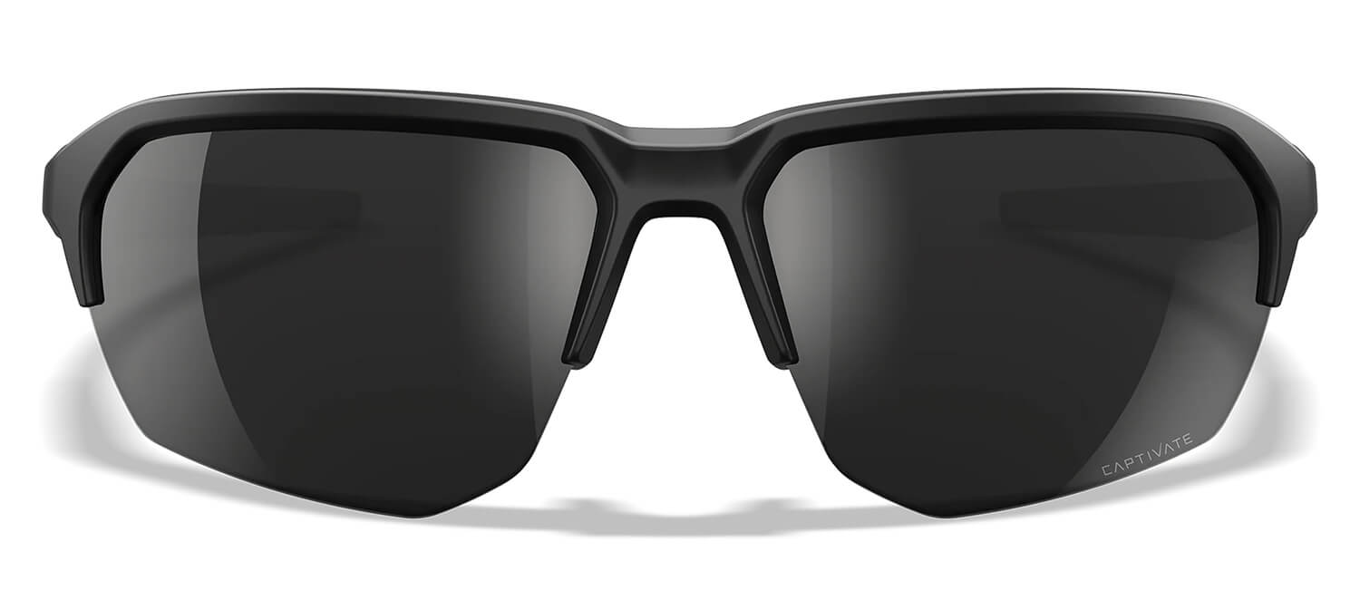 Wiley X CHJKL01 Jakl M/L Grey/Clear Lens Matte Black Frame - Image 2