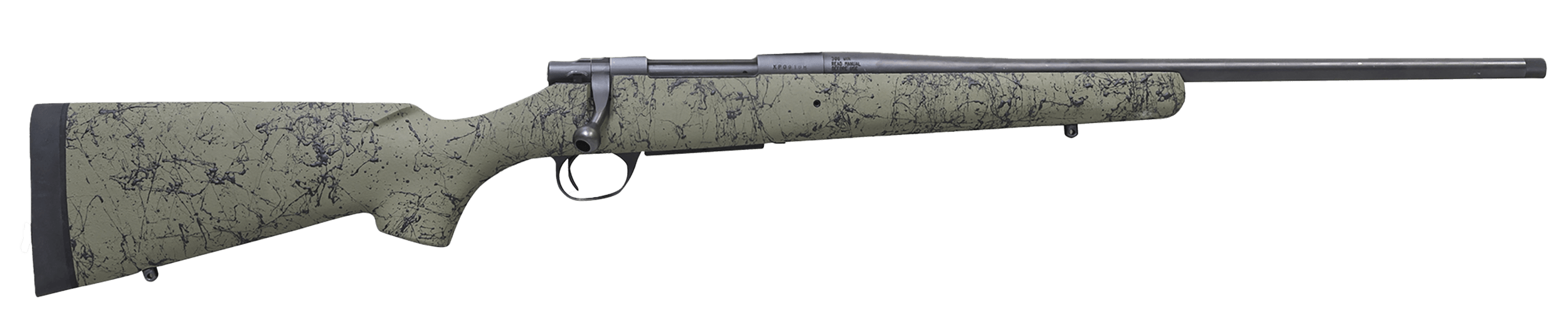 Howa HHSSL308ODG 1500 Superlite Gen2 Full Size 308 Win 3+1 20" Black Threaded Barrel Matte Blue Steel Drilled & Tapped Receiver OD Green w/Black Webbing HS Precision Synthetic Stock Right Hand