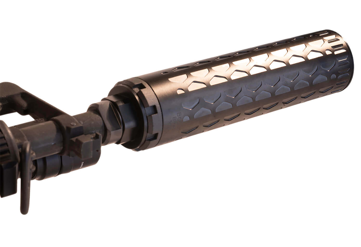 BOE Suppression BOE-TI-556-6 MOD1 5.56 NATO 1.75" Black Titanium 1.375"x24 - Image 2