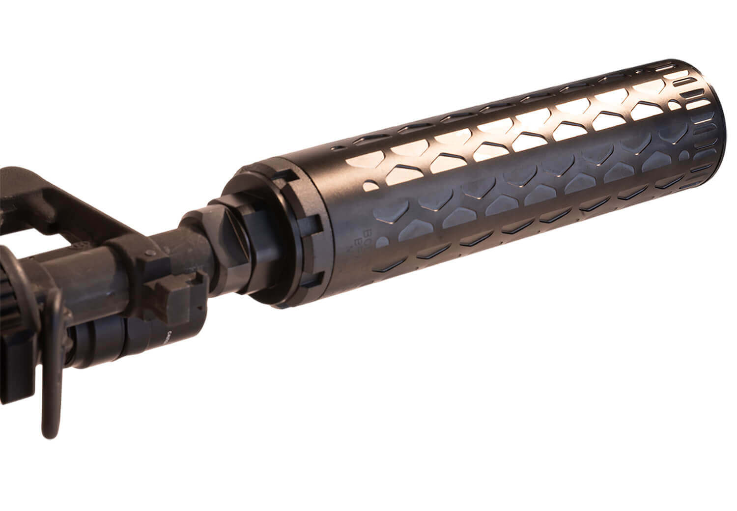 Boe Suppression BOE-TI-30-6 MOD1 30 Cal 1.75" Black Titanium 1.375"x24 - Image 2