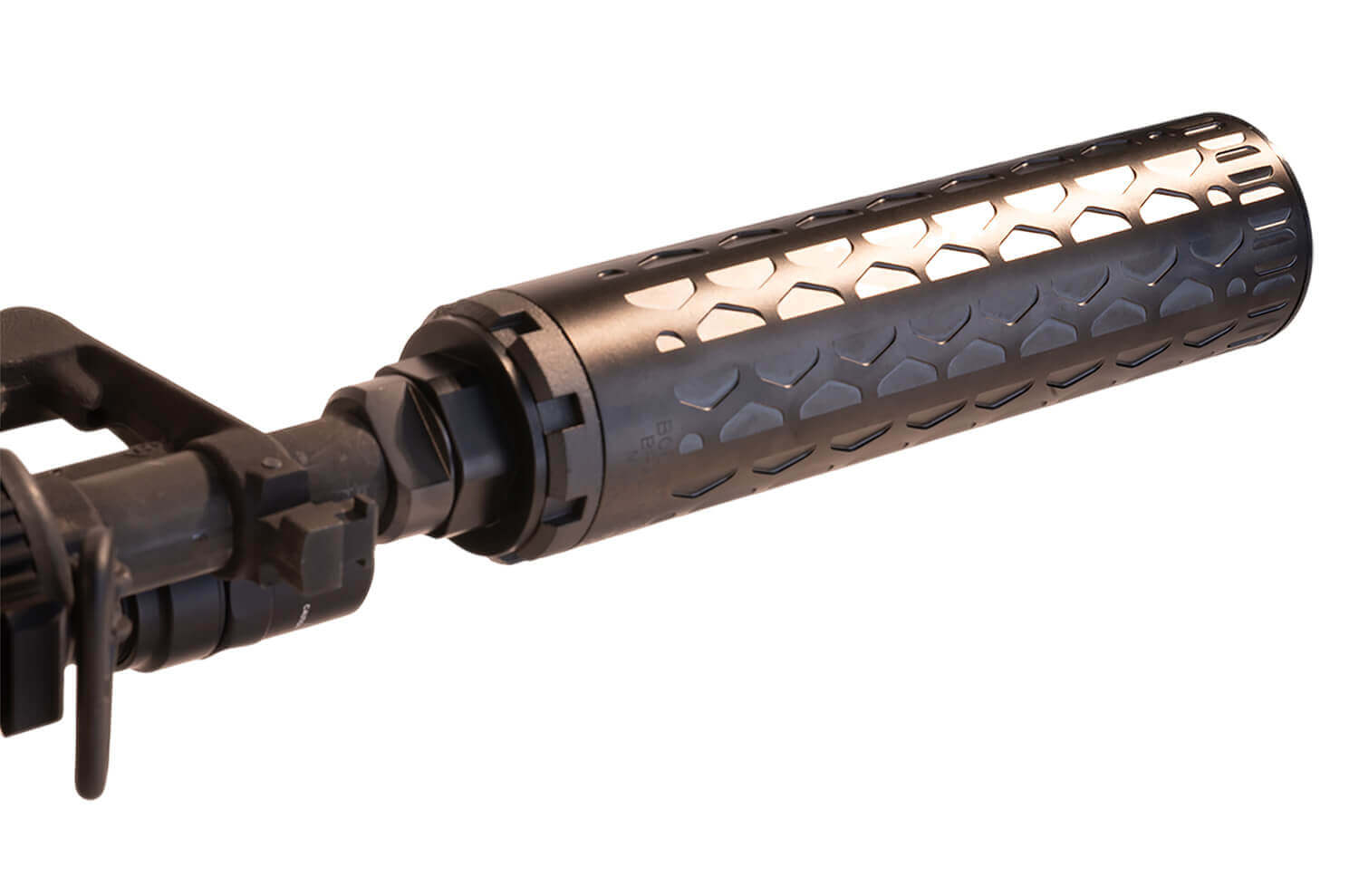 Boe Suppression BOE-TI-46-6 MOD1 450 Bushmaster 1.75" Black Titanium 1.375"x24 - Image 2