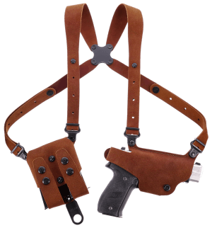 Galco CL2-894R Classic Lite 2.0 Shoulder System Shoulder Fits Chest Up To 56″/Sig P365 X Macro Tan Steerhide Right Hand Galco CL2-894R Classic Lite 2.0 Shoulder System Shoulder Fits Chest Up To 56″/Sig P365 X Macro Tan Steerhide Right Hand