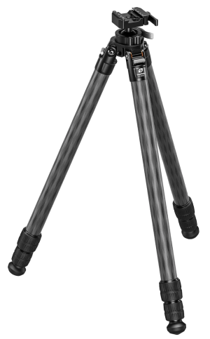 Leofoto Usa ST-323CX Integrated Ballhead ST-X Tripod 6.30″-64.60″ High Black Aluminum