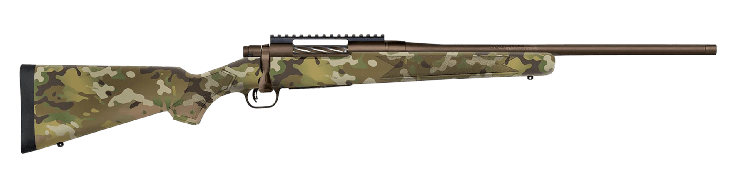 Mossberg 28284 Patriot Compact 7mm PRC 3+1 20″ Patriot Brown Cerakote Threaded Bull Barrel Patriot Brown Cerakote Steel Receiver w/Picatinny Rail MultiCam Fixed Synthetic Stock Mossberg 28284 Patriot Compact 7mm PRC 3+1 20″ Patriot Brown Cerakote Threaded Bull Barrel Patriot Brown Cerakote Steel Receiver w/Picatinny Rail MultiCam Fixed Synthetic Stock
