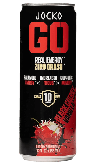 Jocko Fuel 29000 Black Cherry Vanilla Energy Drinks 12oz 12Pack